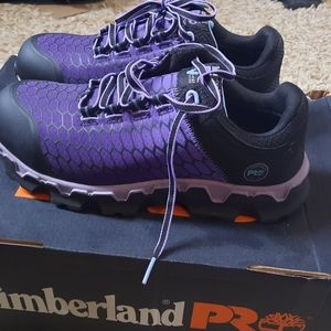 Womens Timberland steel toe sneakers